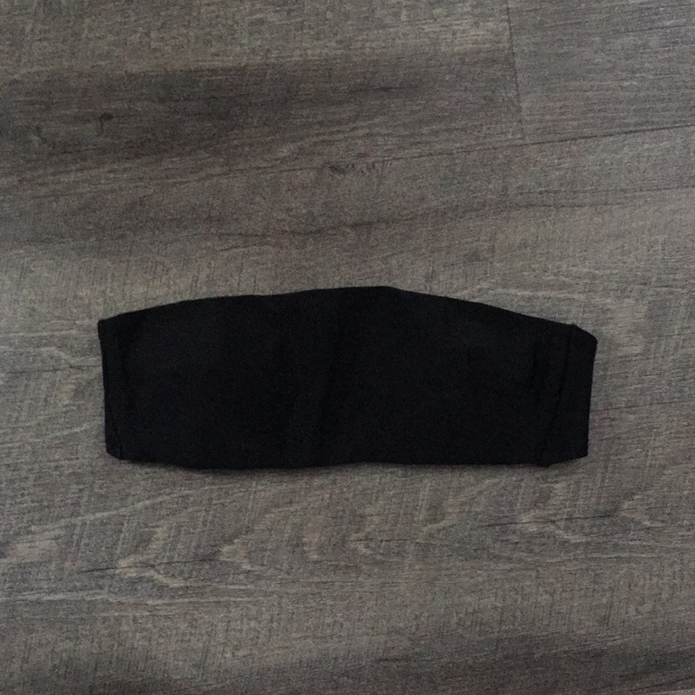 Black bandeau Aerie bikini top